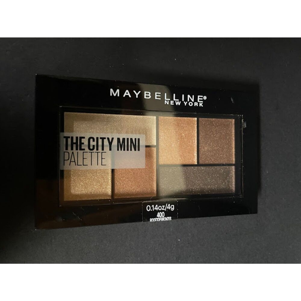 Maybelline The City Mini Palette Eyeshadow Shade 400 "Rooftop Bronzes"